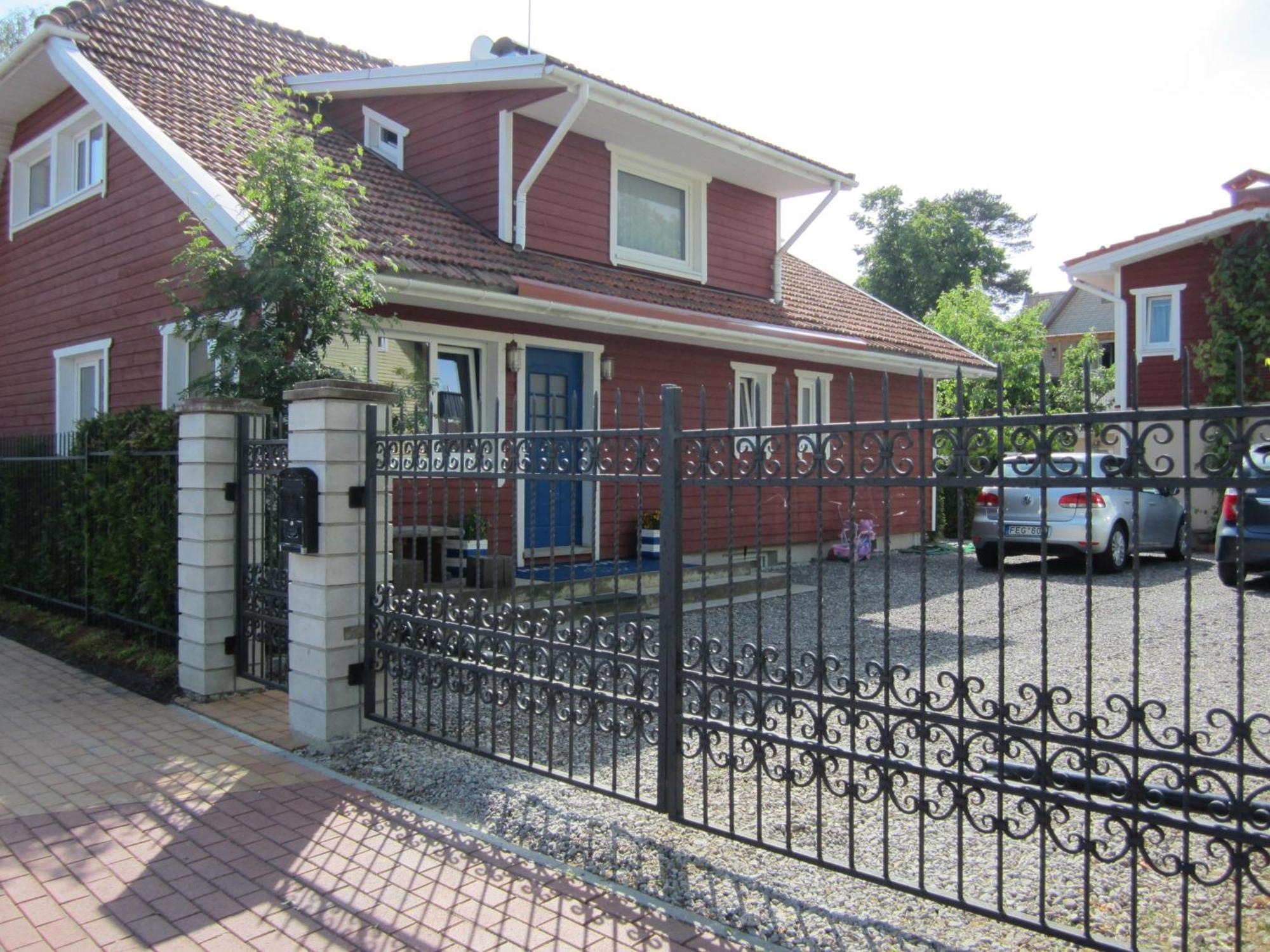 Palanga Pas Vidute Hotel Exterior foto
